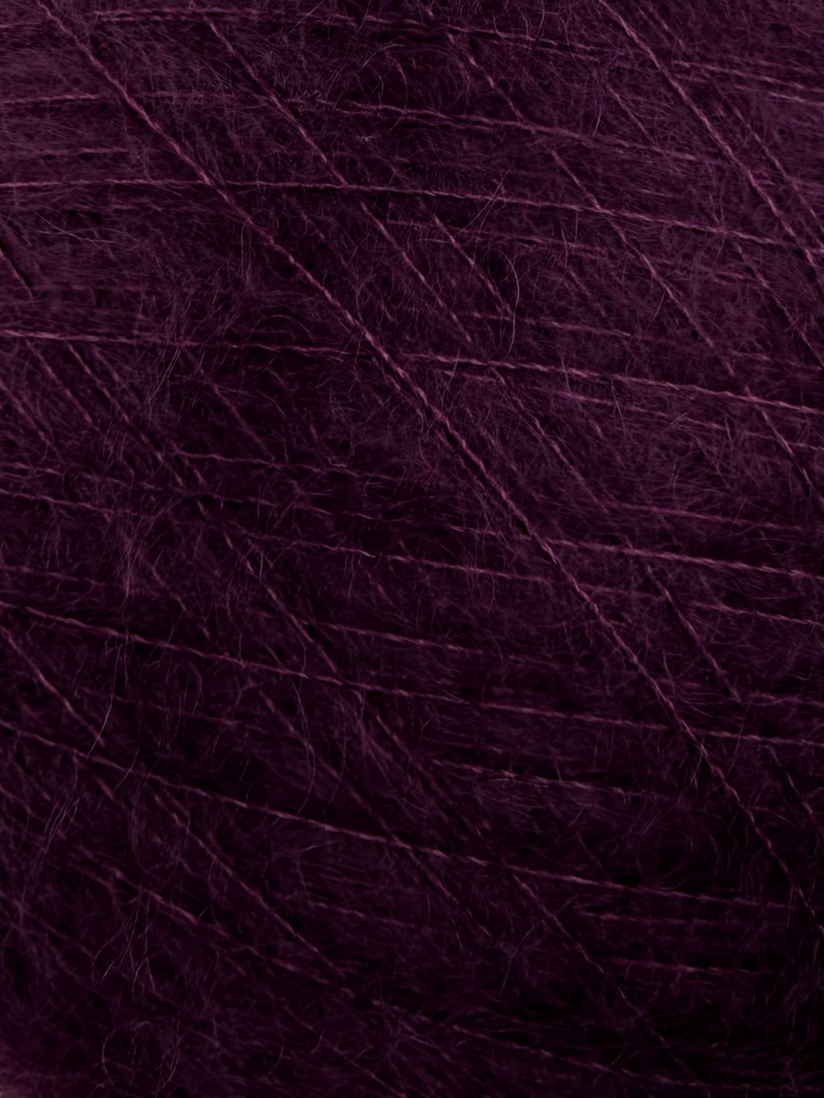 Manifattura Sesia Art. Vivienne 850 m / 100 g – Fil 70 % Super Kid Mohair 30 % Soie de mûrier col. Prugna 0956